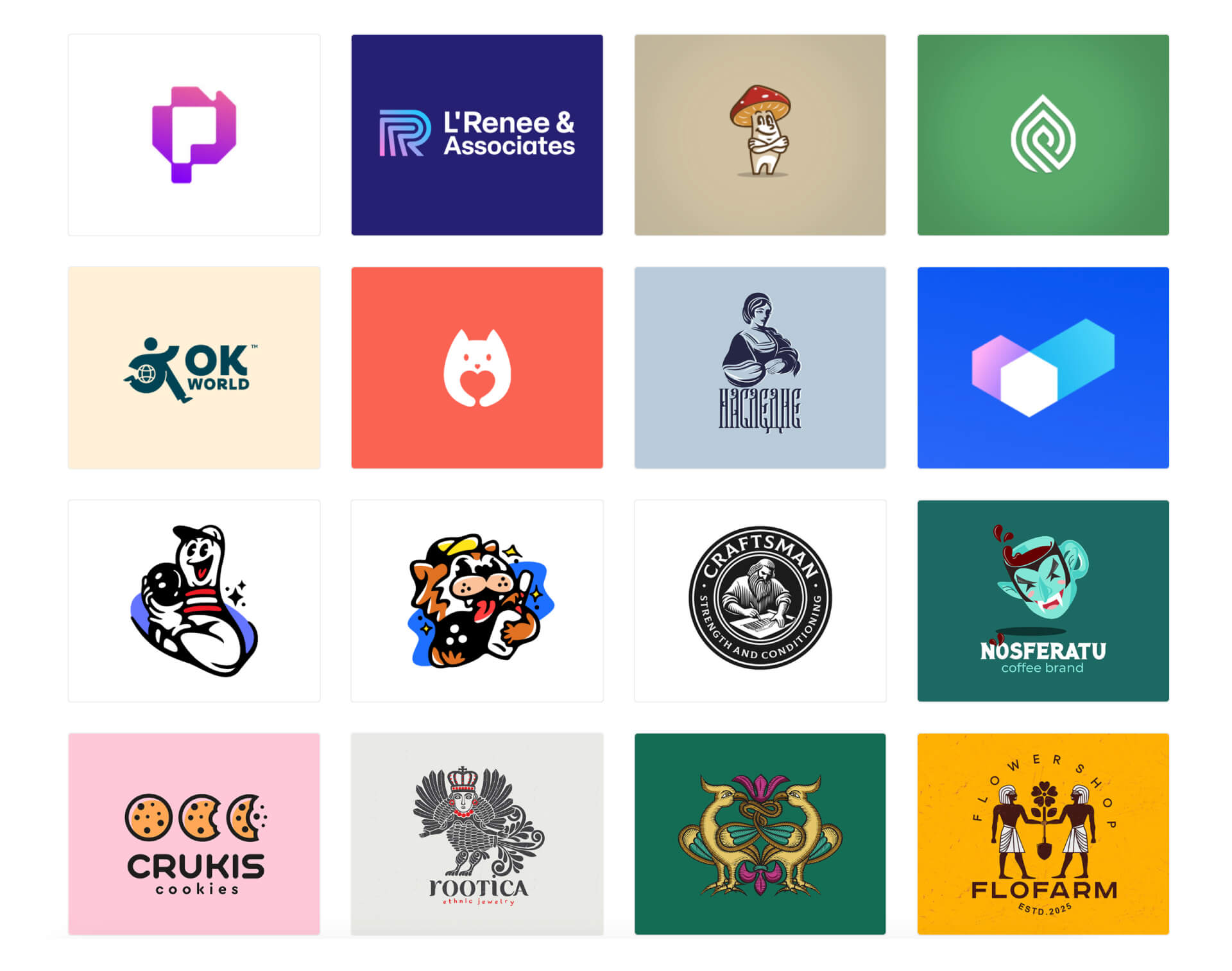 Logo inspiration from Logopond