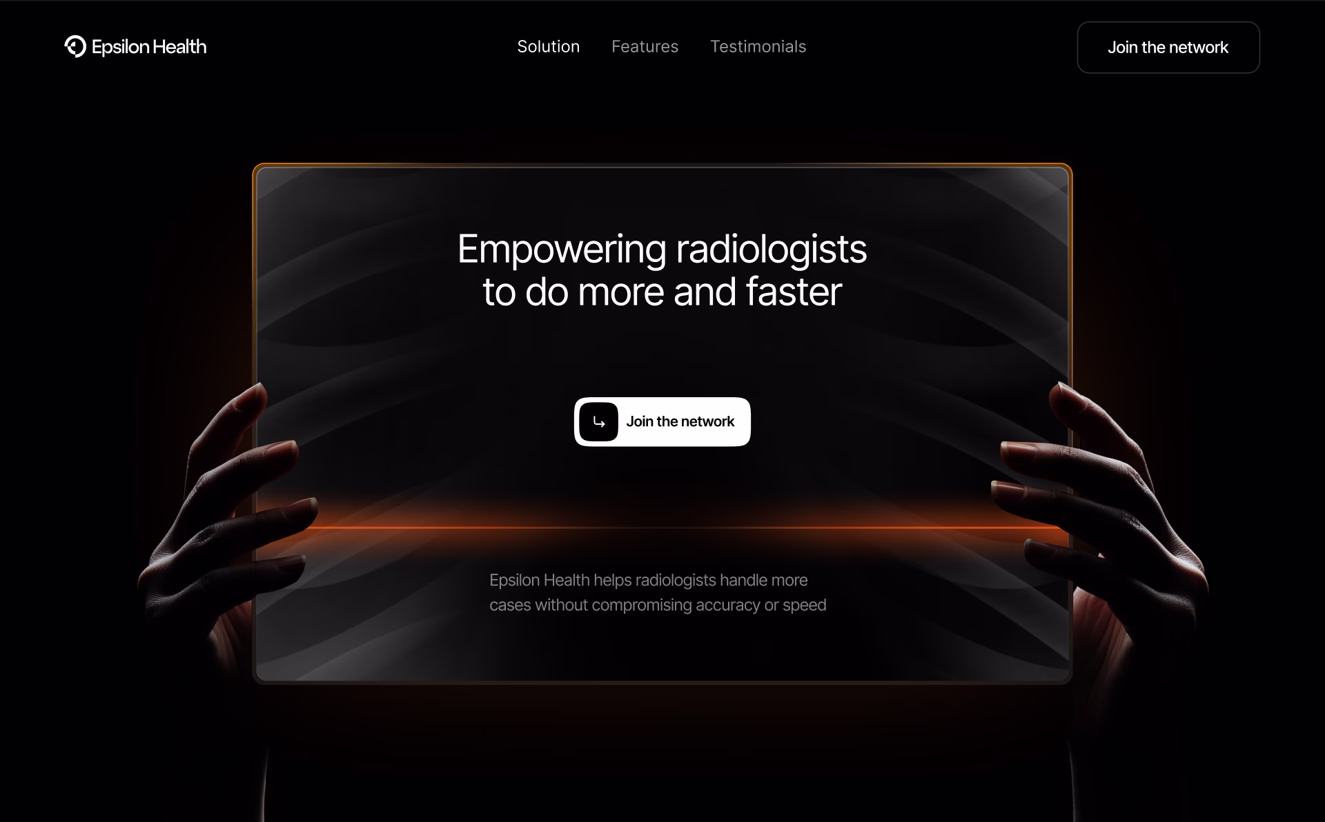 Epsilon Health website